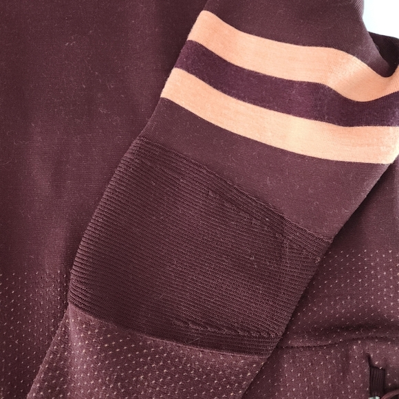 SMARTWOOL Women's Intraknit™ Merino Tech Pullover Hoodie burgundy orange XS - Picture 10 of 16